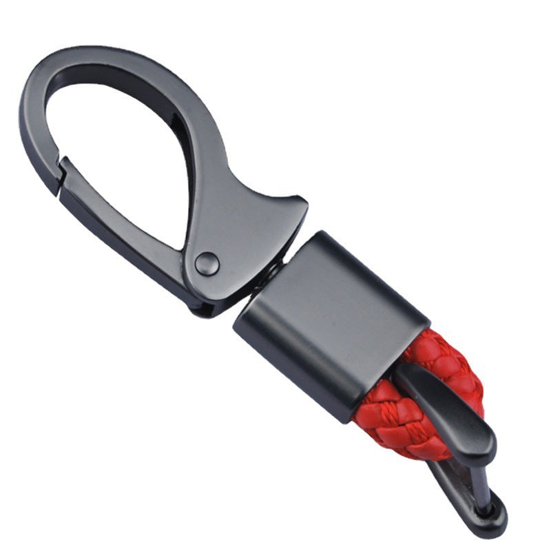 Wholesale Woven Rope Alloy Keychains